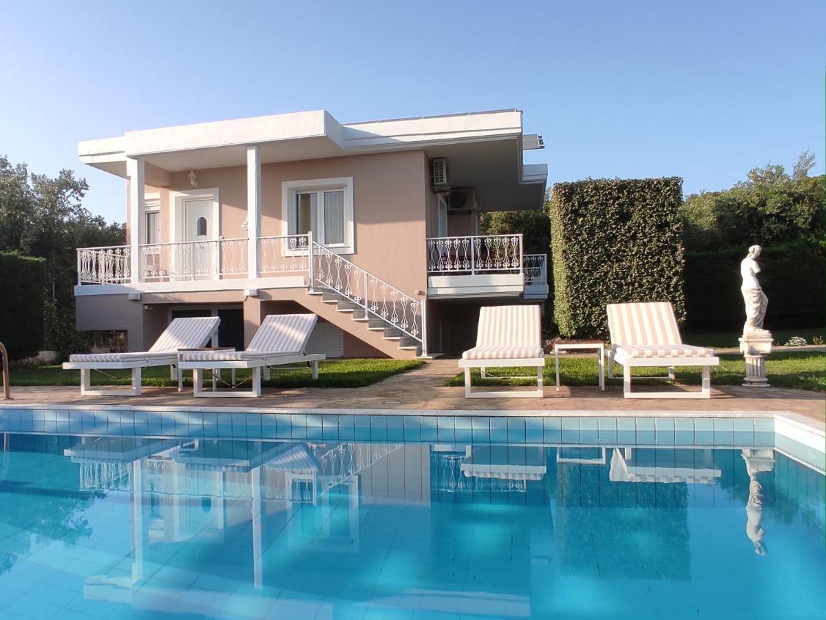Villa Aphrodite Ríza Esterno foto
