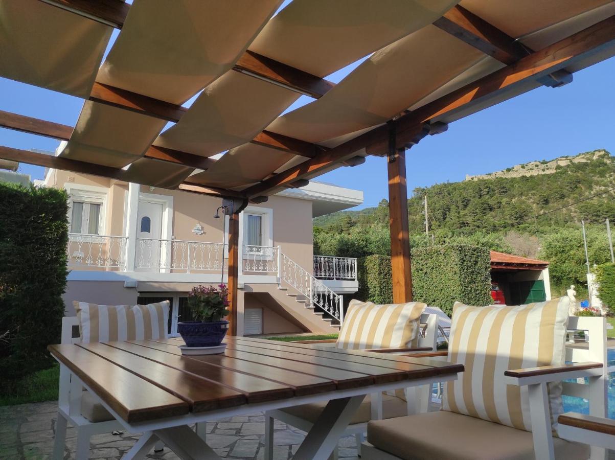 Villa Aphrodite Ríza Esterno foto
