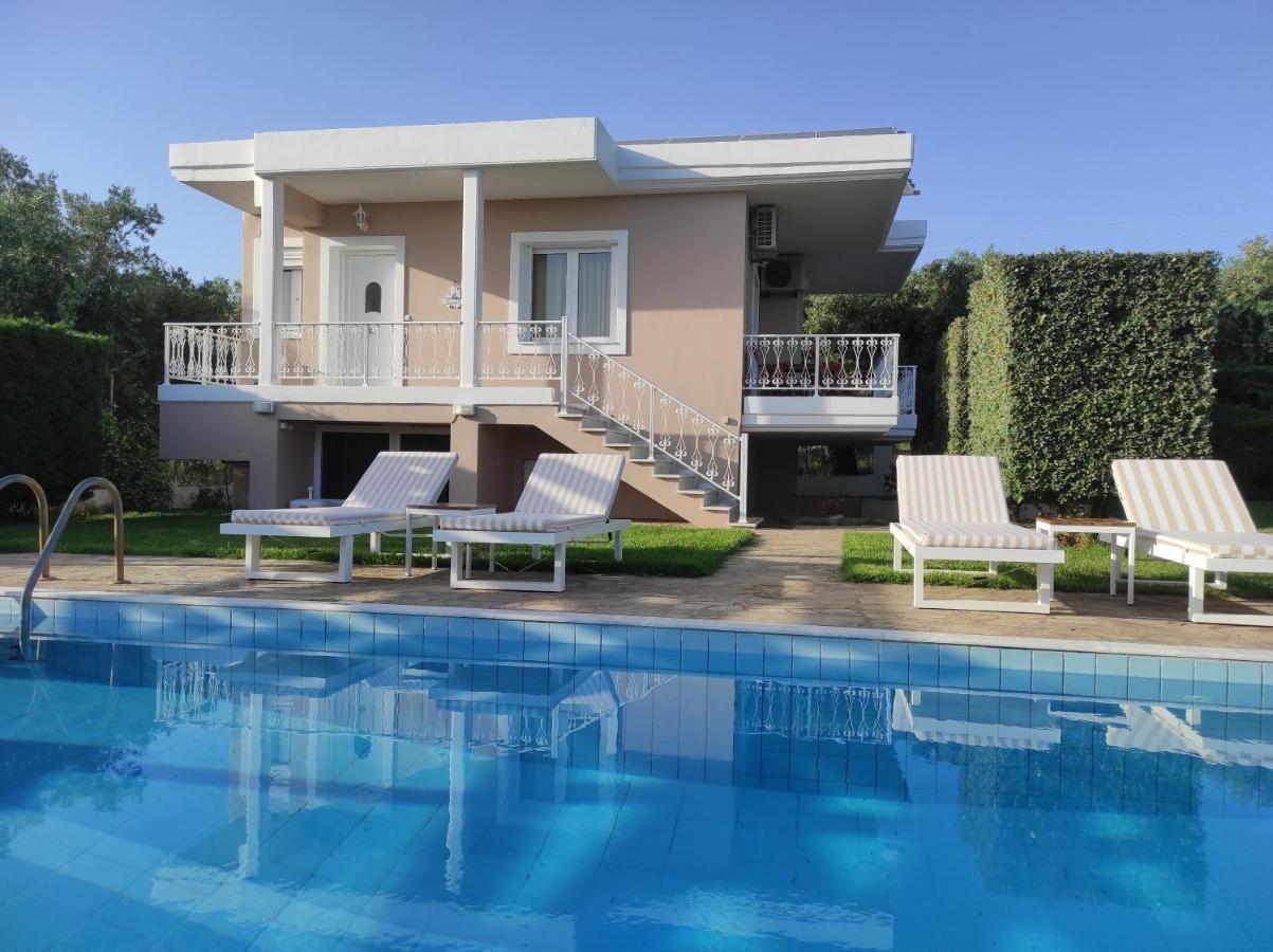 Villa Aphrodite Ríza Esterno foto