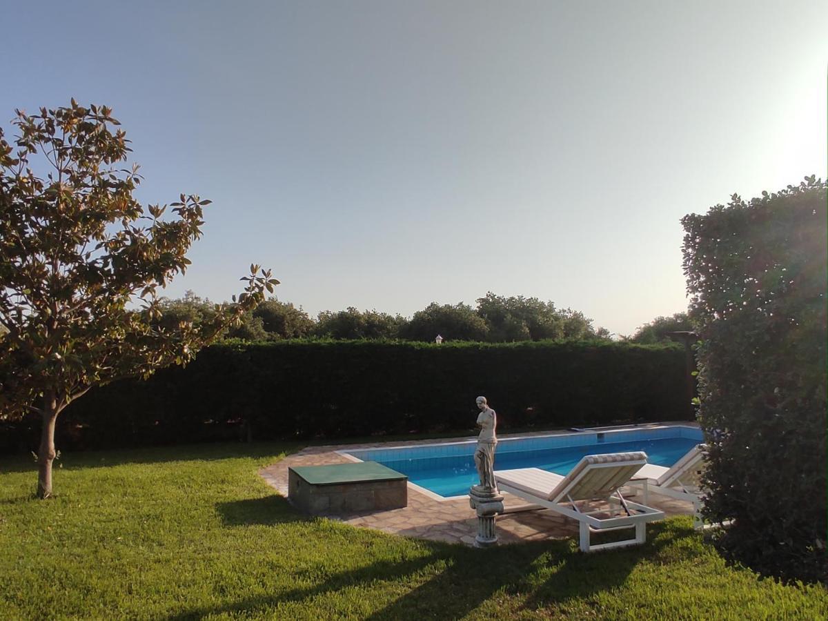 Villa Aphrodite Ríza Esterno foto