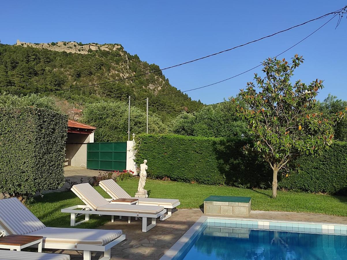 Villa Aphrodite Ríza Esterno foto