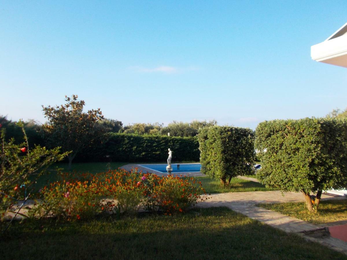 Villa Aphrodite Ríza Esterno foto